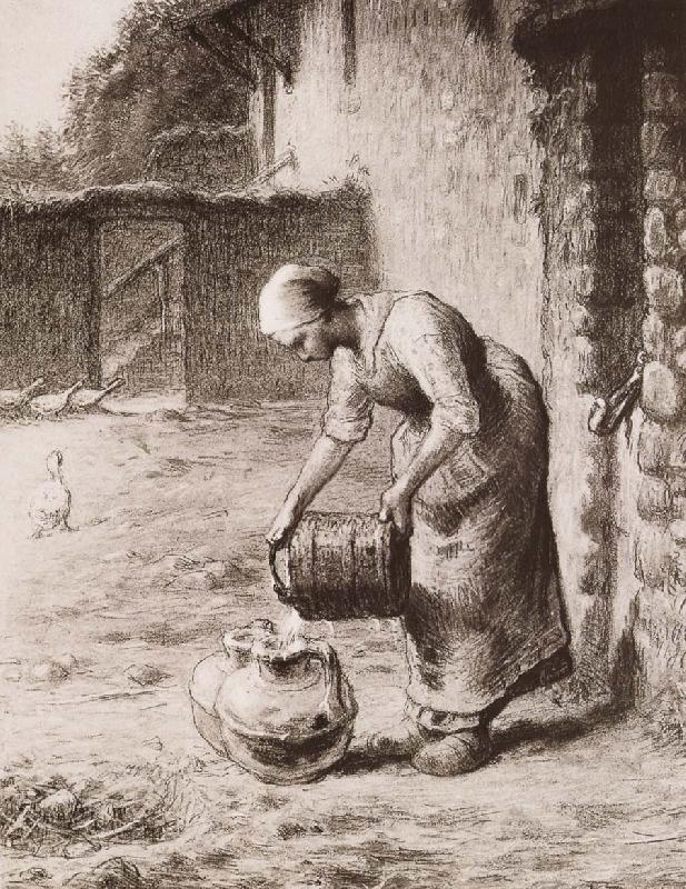 Jean Francois Millet Woman oil painting image